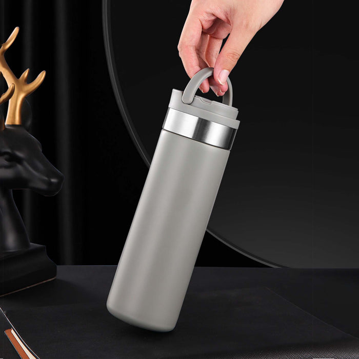 3 pcs Thermos Water Bottle with Phone Stand and Mirror