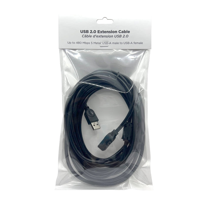 USB 2.0 Extension Cable (Male to Female) - 5 Meter