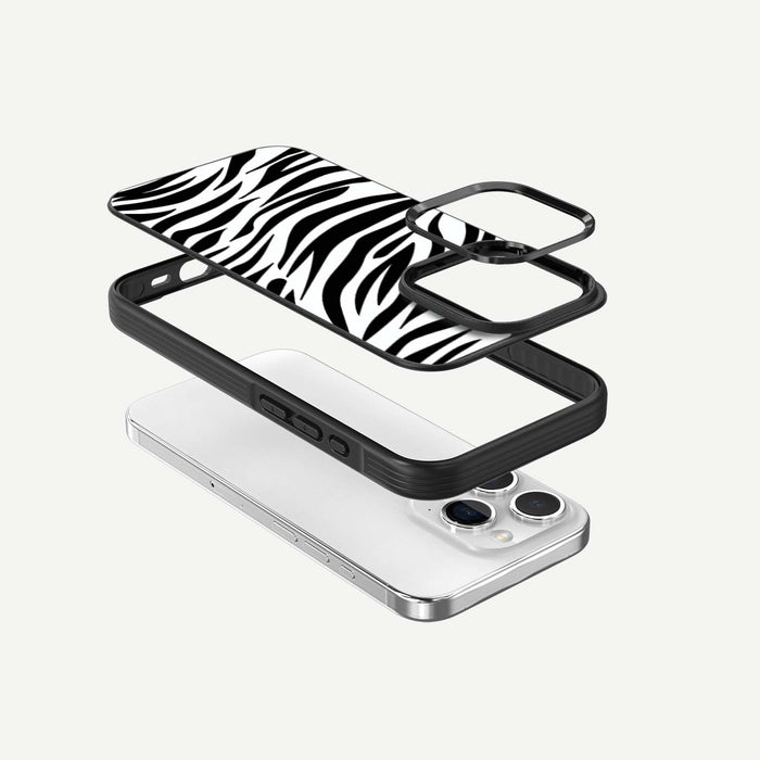 Fremont Grip Frost Design Case - Zebra