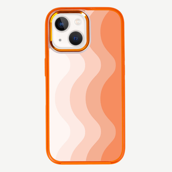 Orange Wave Design by Henvy