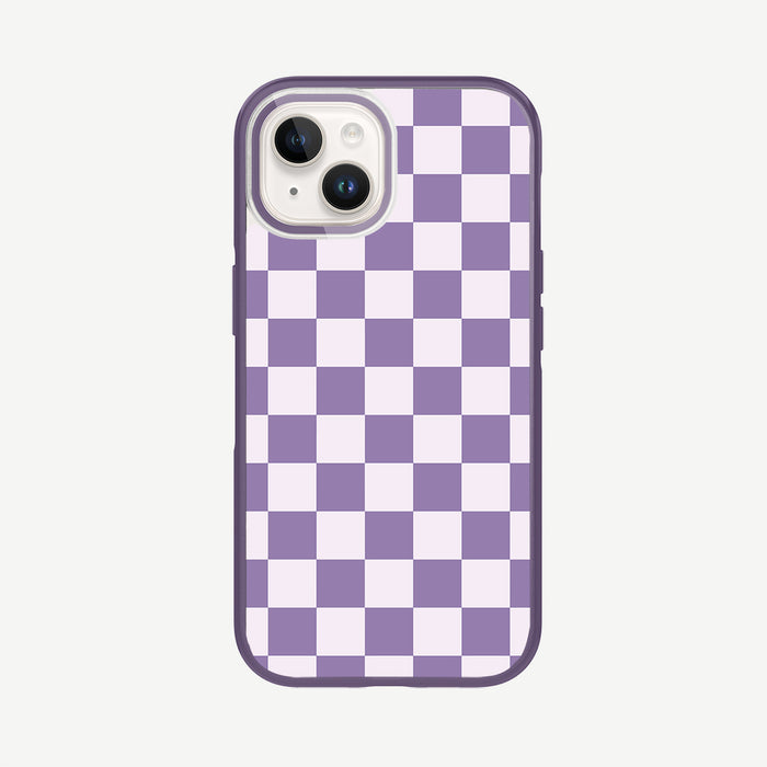 Fremont Grip Frost Design Case - Purple Checkerboard