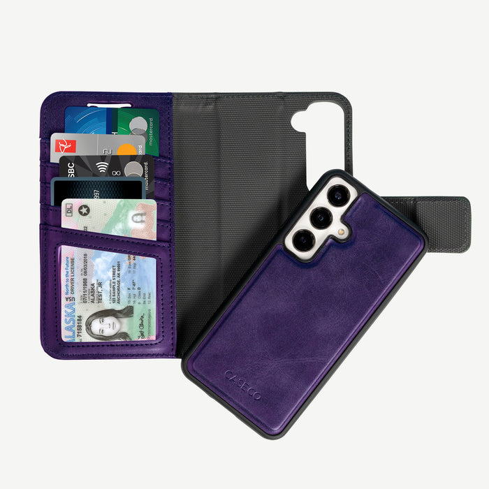 5th Ave Wallet Folio Case (5 Card Slot) - Samsung Galaxy S23 FE