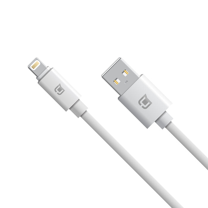 MFI Approved Lightning to USB 2.0 Cable - 3 Meter - White