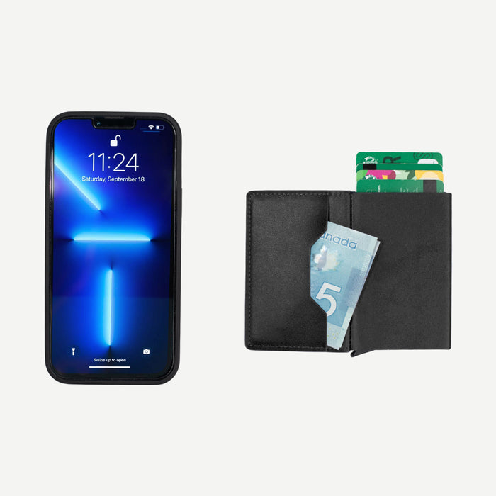 iPhone 14 Plus MagSafe Wallet + MagSafe Case
