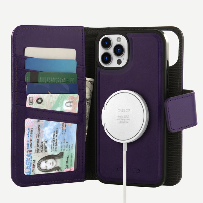 iPhone 13 Pro (5 cards) detachable wallet case (5th Ave)