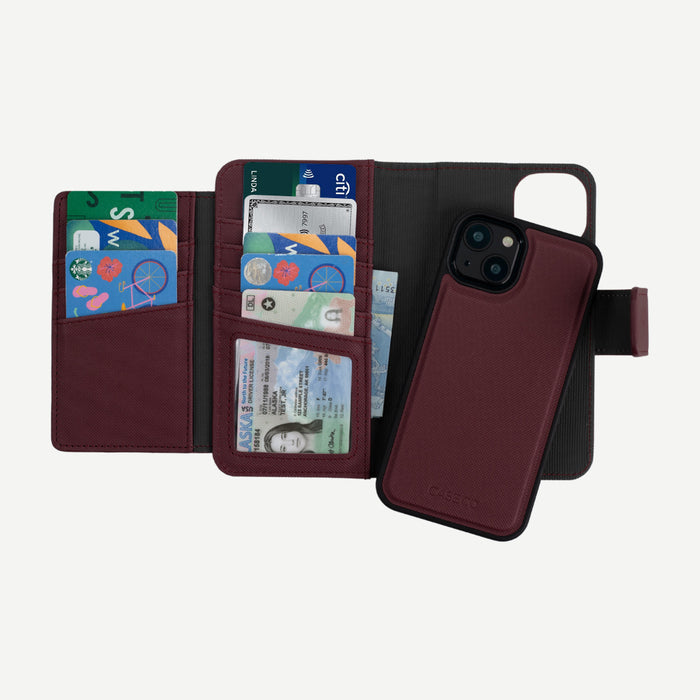 Sunset Blvd MagSafe Detachable Wallet Folio - 8 Card  - iPhone 14 Plus