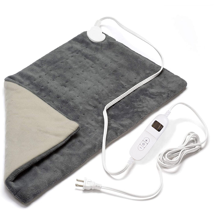 Electric Heating Pad for Back Pain Relief, 12” x 24”