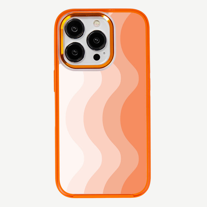Orange Wave Design by Henvy