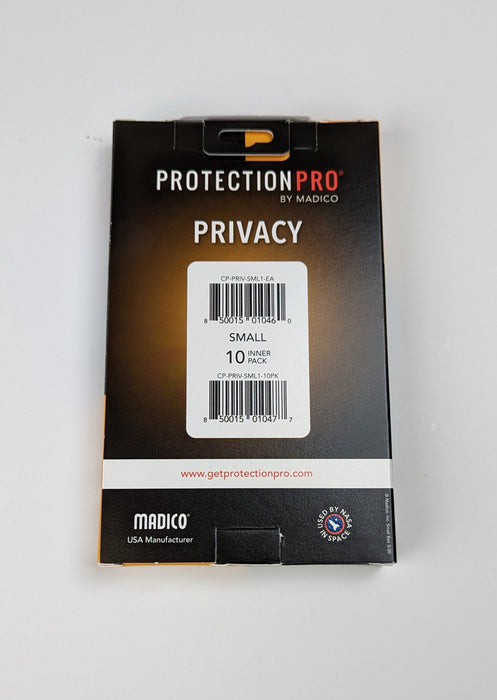 Protection Pro Ultra 2 Film Privacy - Small - iPhones/Smartphones (Pack of 10)
