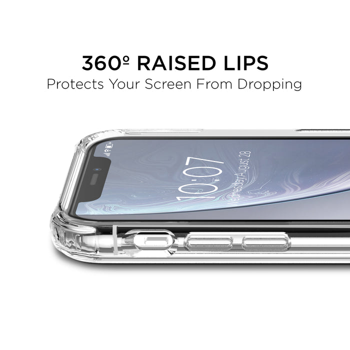 Prisma Swirled Iridescent Clear Tough Case - iPhone XR