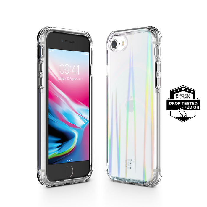 Prisma Swirled Iridescent Clear Tough Case - iPhone ( SE 2020 / SE 2022 / 7 / 8)