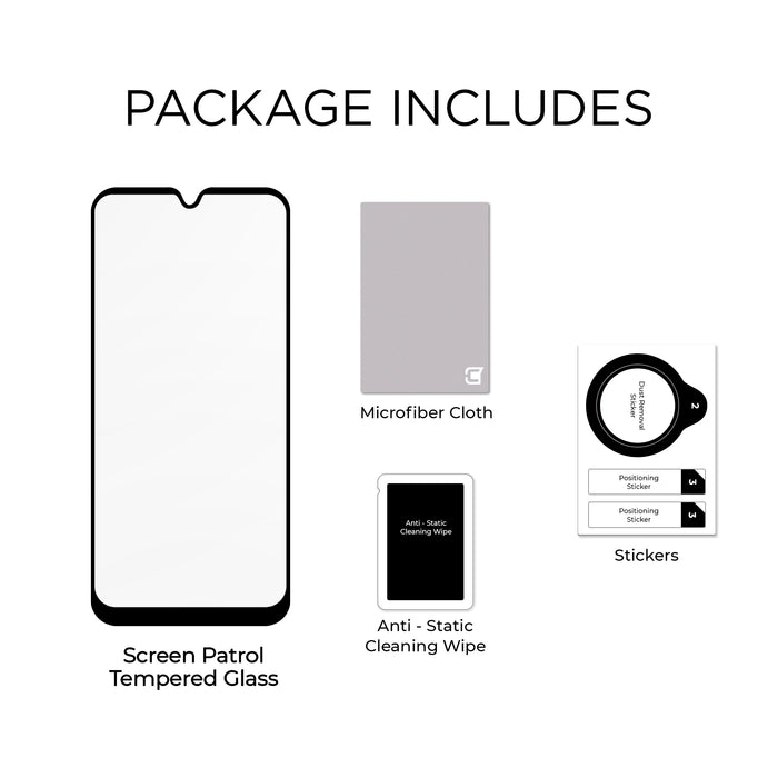 Samsung A50 - Screen Patrol - Tempered Glass