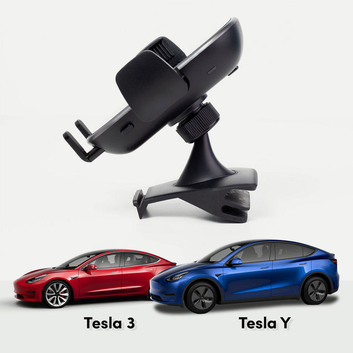 Tesla Wireless Car Charger Mount For Model 3 and Y
