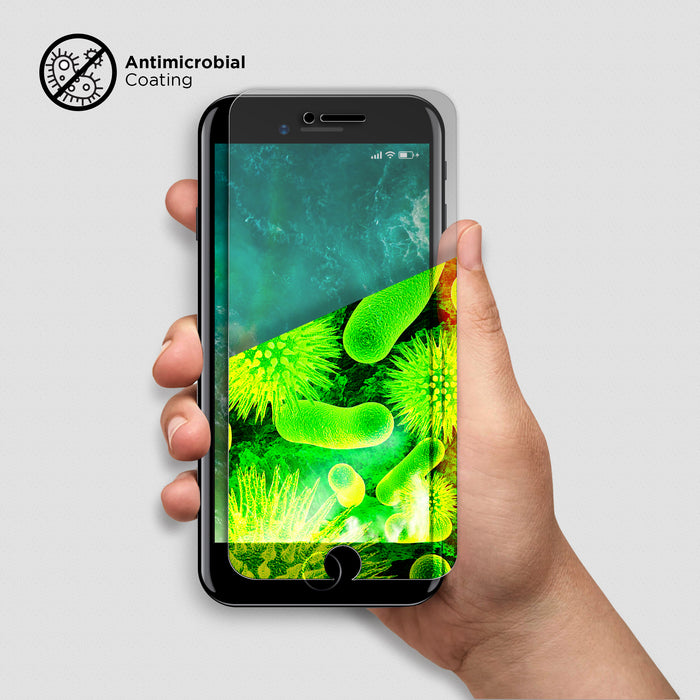 iPhone ( SE 2020 / SE 2022 / 7 / 8) Antimicrobial Glass Screen Protector